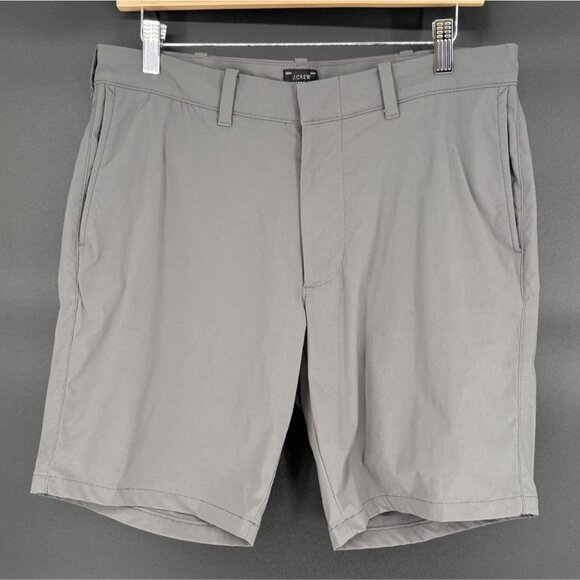 J.Crew Other - J.Crew Men's 9" Tech Shorts Size 32 Gray Water Resistant Golf Outdoor